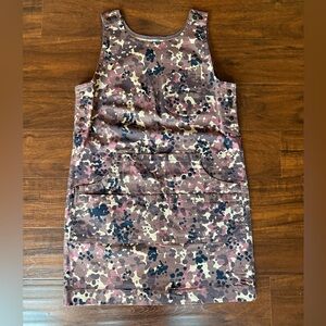 DuluthFlex Fire Hose Apron Dress Purple Fleck Camo print size XS